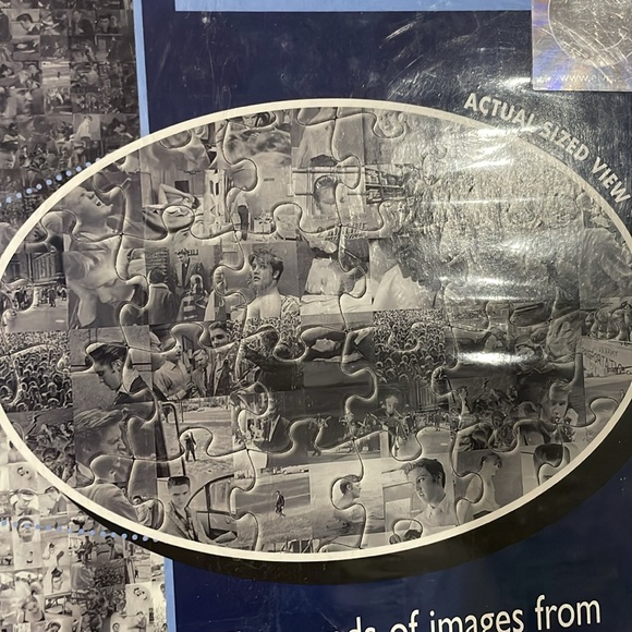 Elvis Presley Photomosaics by Robert Silvers Jigsaw Puzzle 1000 Piece NEW SEALED - Picture 5 of 8